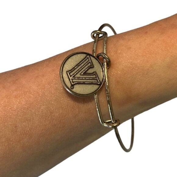 Alex and Ani Villanova University Silver Bangle Charm Bracelet - Picture 10 of 10